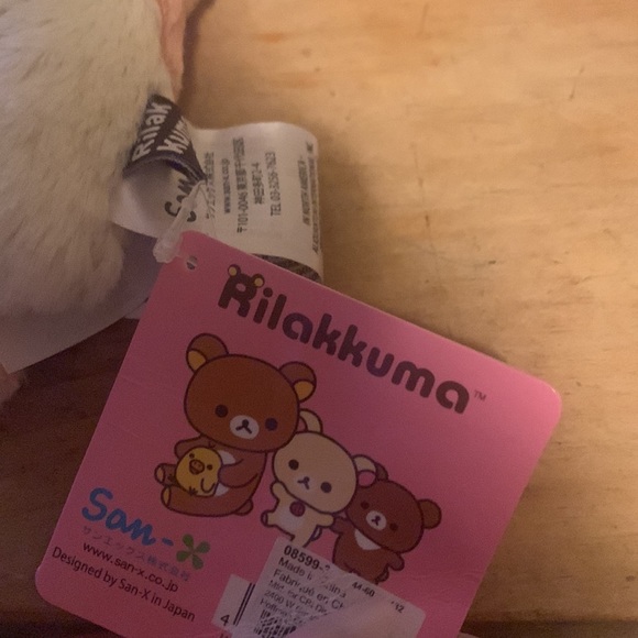 Rilakkuma teddy new with tags - Picture 6 of 6